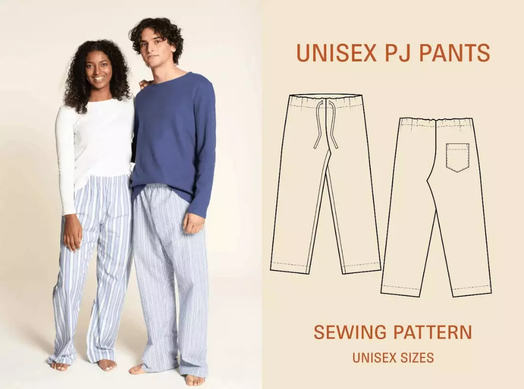 Pajama Pants - Unisex - Wardrobe By Me