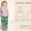 Hoodie Sweater - 3-12 år - Wardrobe By Me