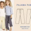 Pajama Pants - 3-12 år - Wardrobe By Me