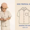 Tropical shirt - 3-12 år - Wardrobe By Me