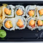 8b. Spicy laks maki