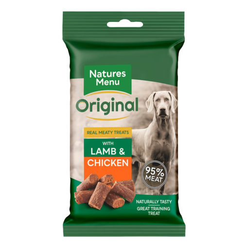 NM Snacks Hund Lam og Kylling 60g (12stk) Grønn/Oransje