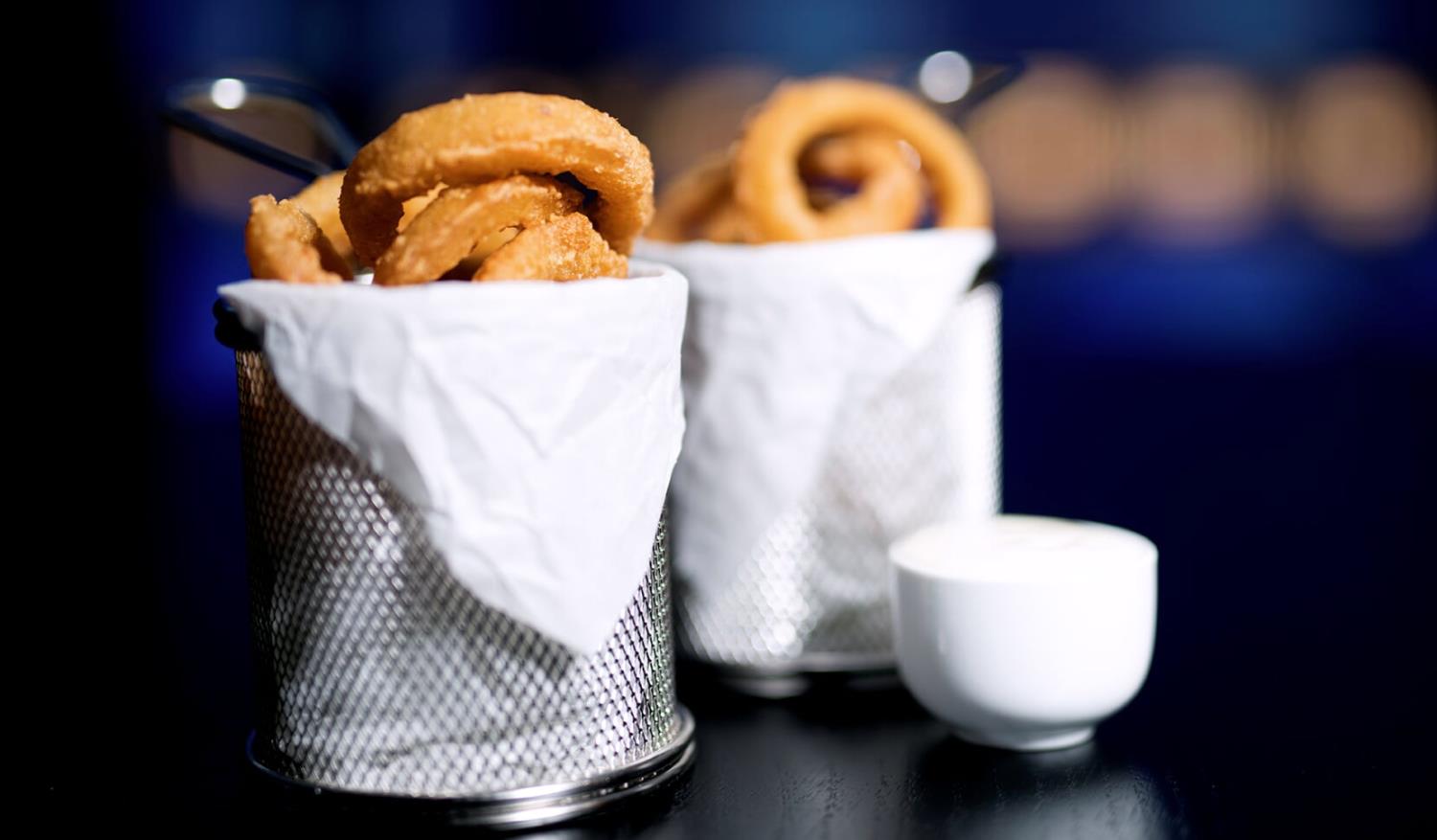 Hot onion rings - 6 stk