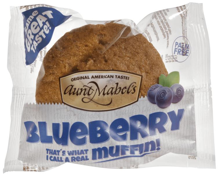 Muffins blåbær