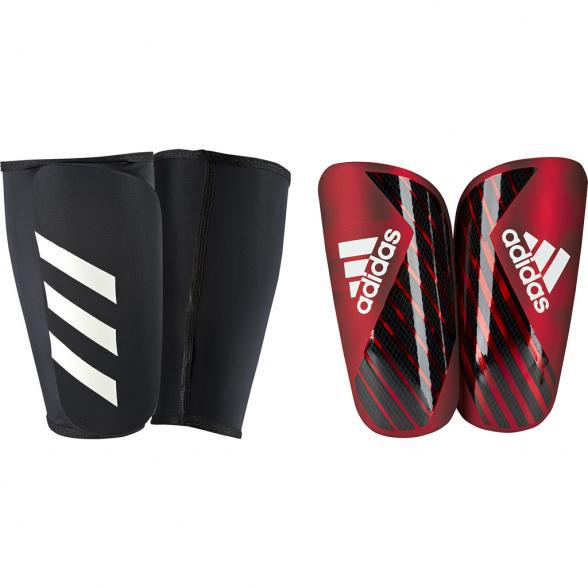 Adidas  X PRO leggskinner rød/sort/hvit