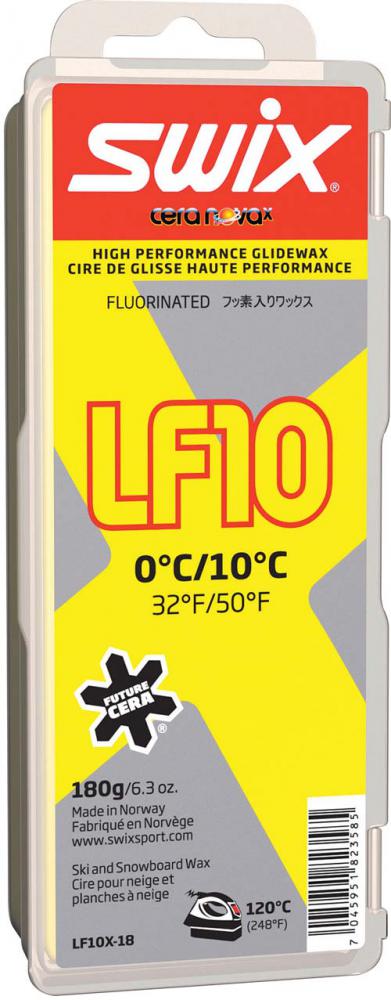 Swix  LF10X Yellow,  0°C/10°C, 180g