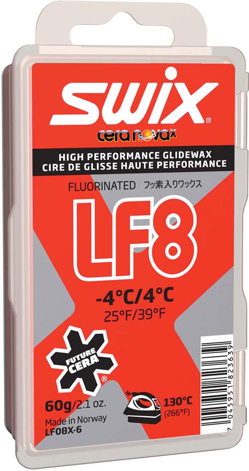 Swix LF8X Red, -4°C/4°C, 60g