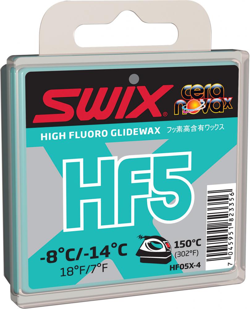 Swix  HF5X Turquoise, -8 °C/-14 °C, 40g