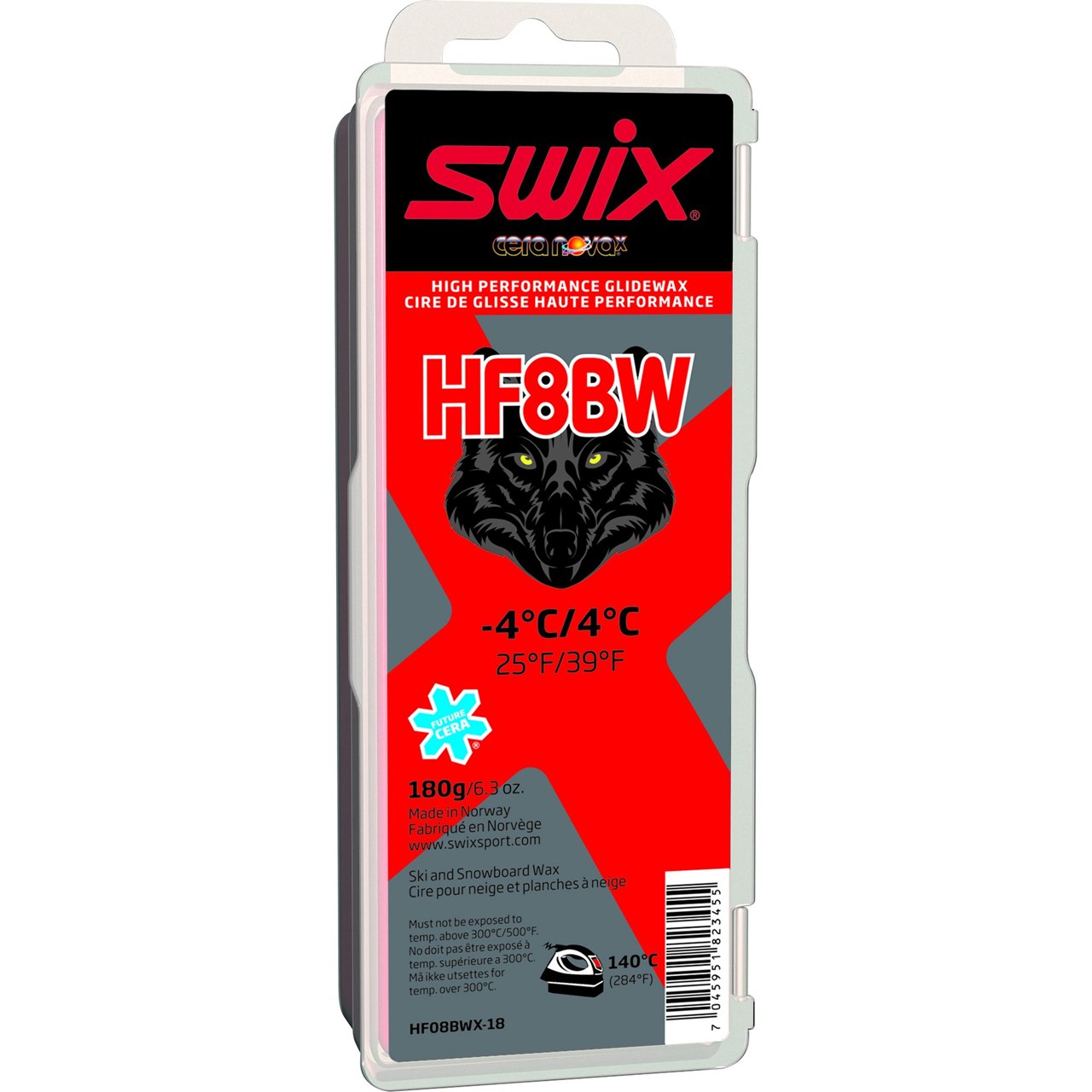 Swix  HF8BWX Black W, -4 °C/4°C, 180g