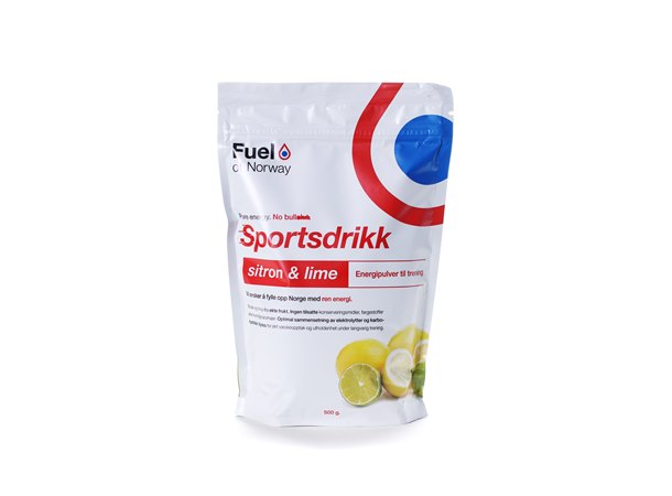 Fuel Sportsdrikke sitron/lime 500g
