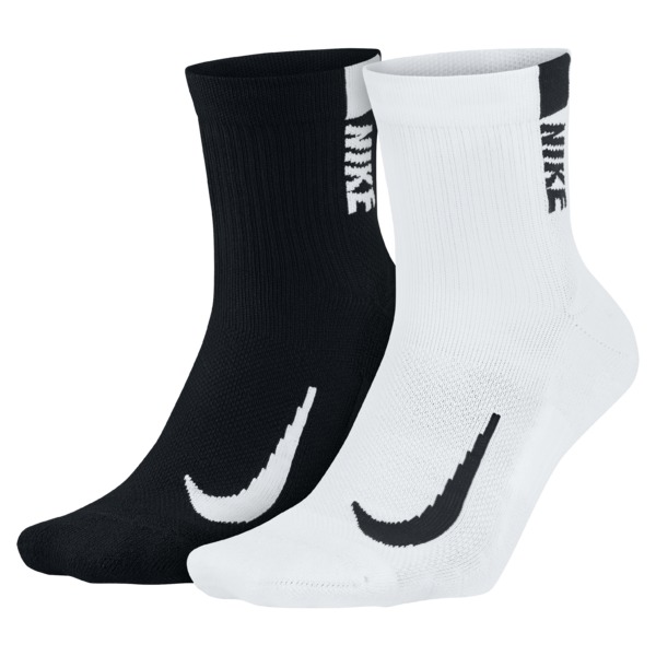 Nike  MULTIPLIER ANKLE SOCKS 2PK