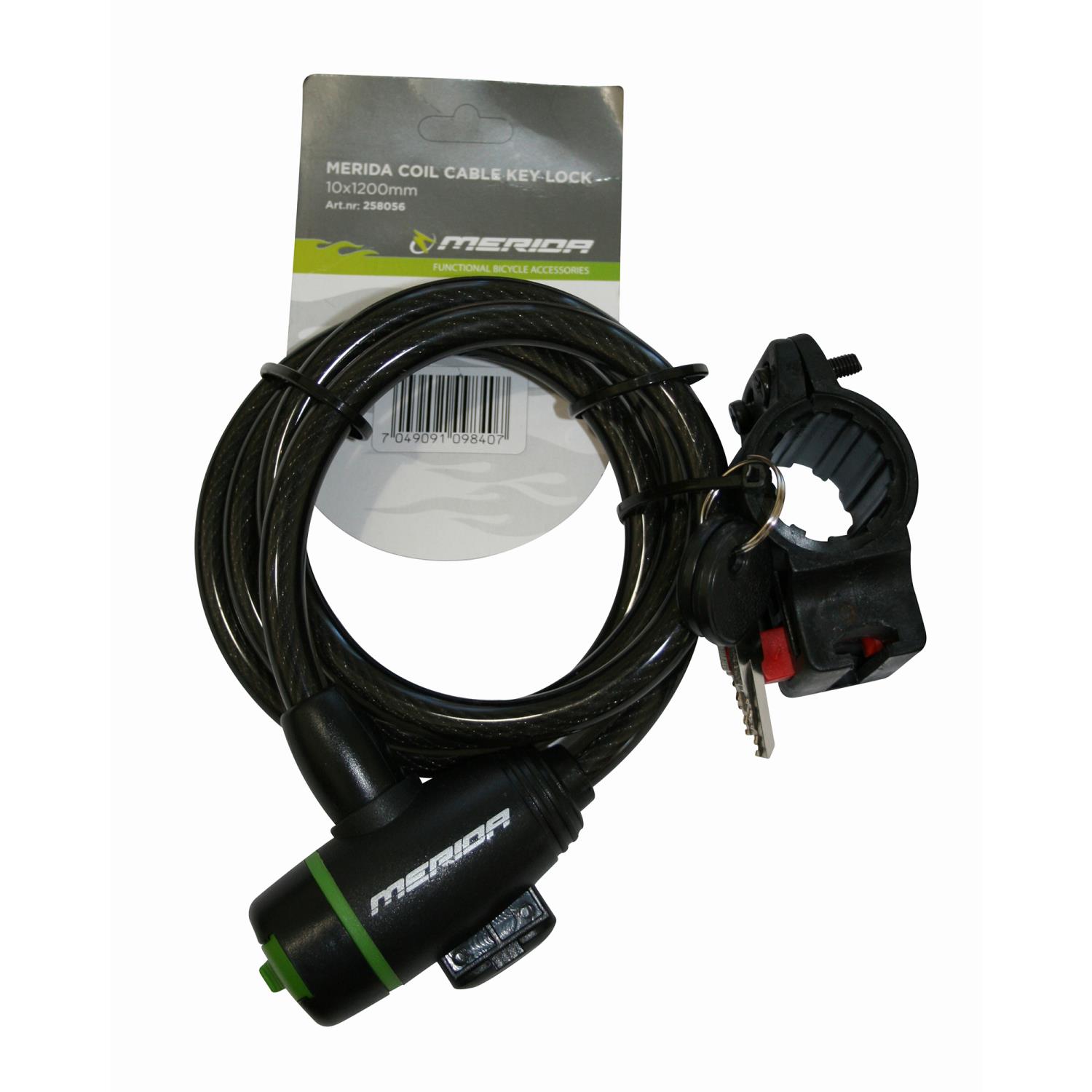 Merida  SPIRALLÅS NØKKEL M/BRAKETT