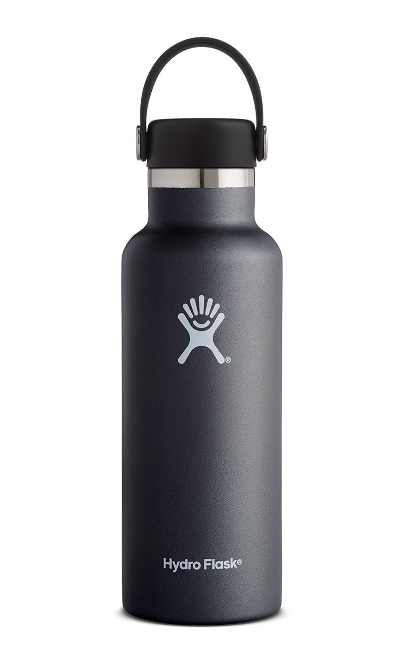 Hydro Flask 21oz Standard Mouth Flex Cap, Black