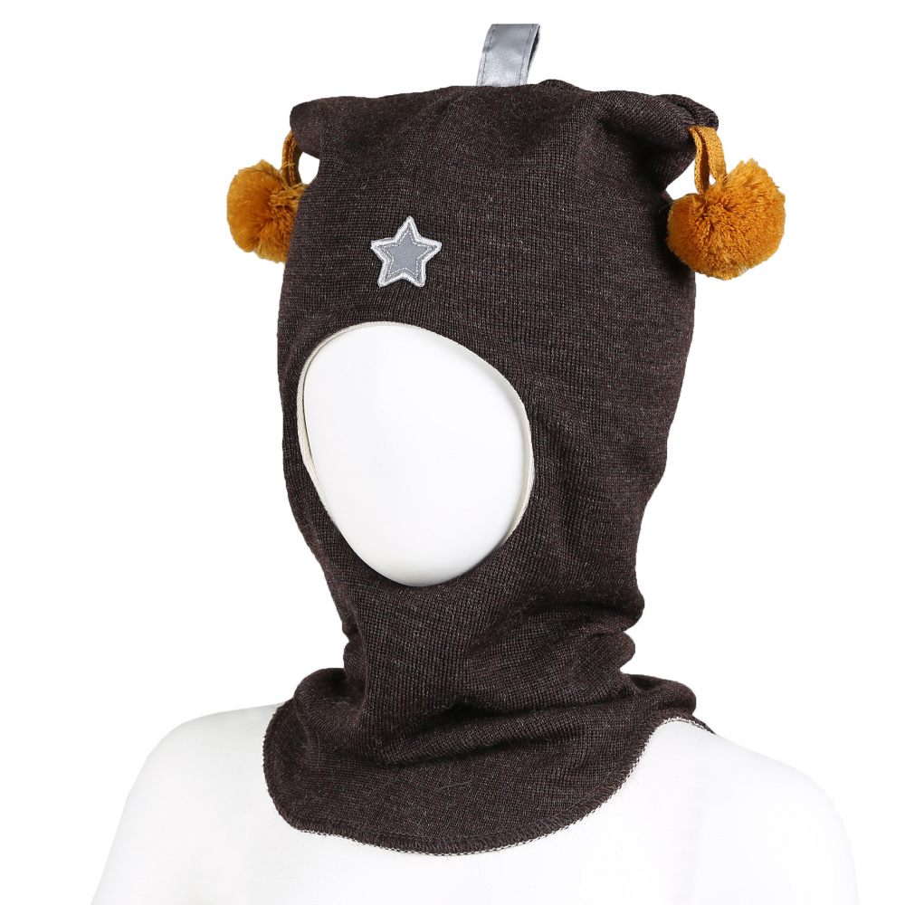 Kivat Star Hood, brun/gul