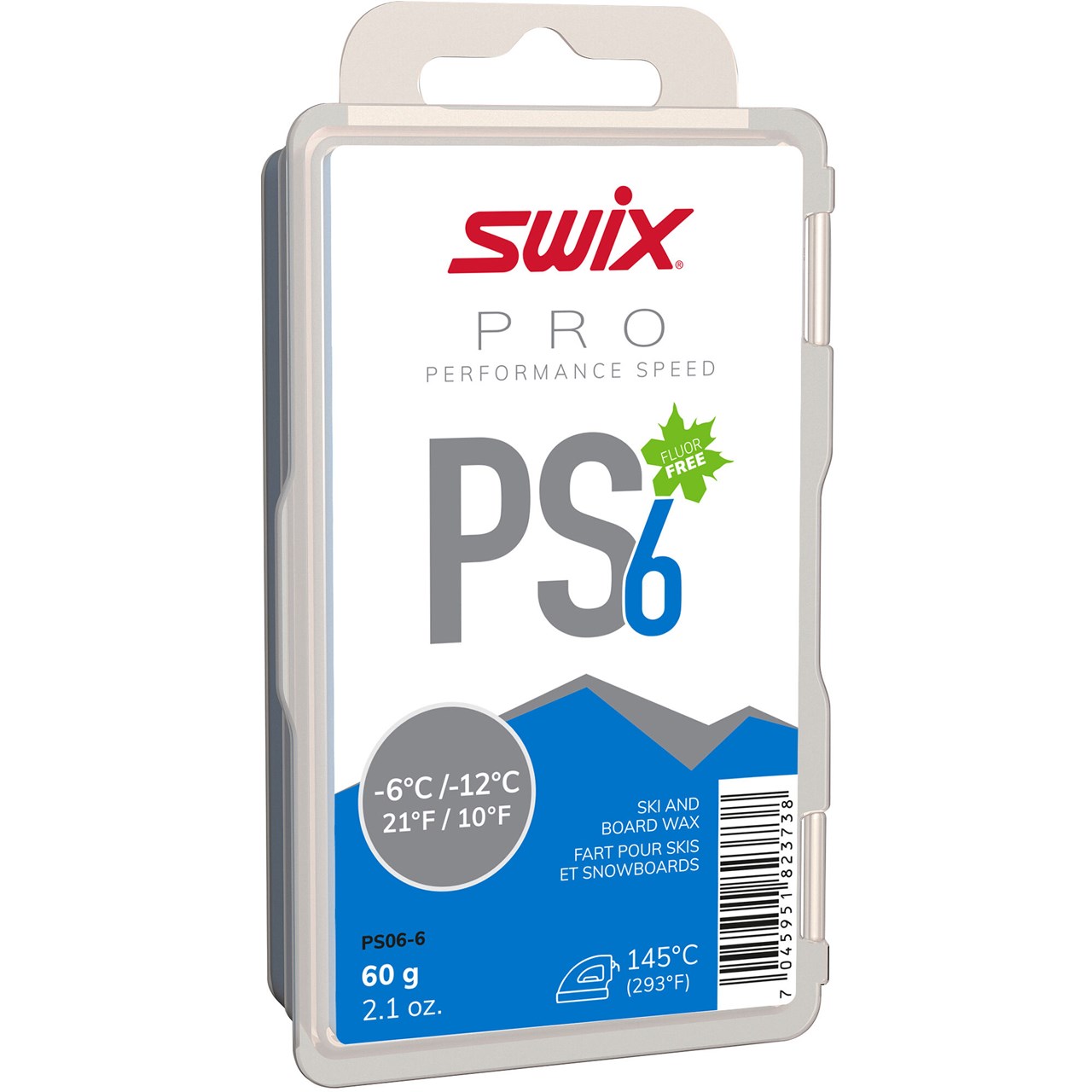 Swix  PS6 Blue, -6°C/-12°C, 60g