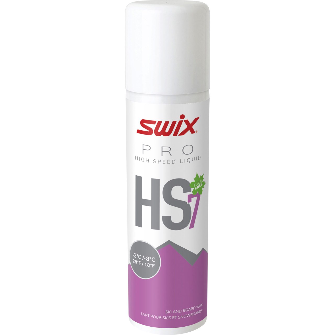 Swix  HS7 Liq. Violet, -2°C/-7°C, 125ml