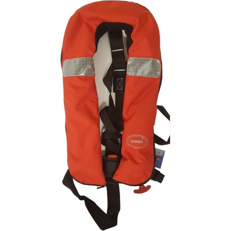 Regatta  Oppblåsbar Redningsvest Osean Auto Rød
