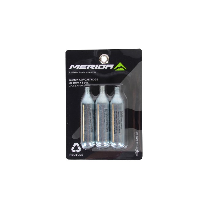 Merida  GASSPATRON CO2 SETT AV 3 STK