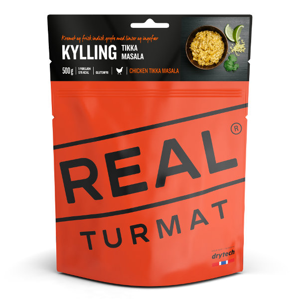 Real Turmat  Kylling tikka masala 500gr