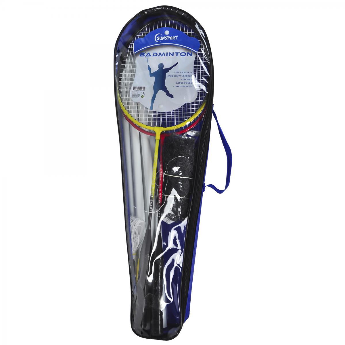 SunSport  Badminton Sett 4 Personer