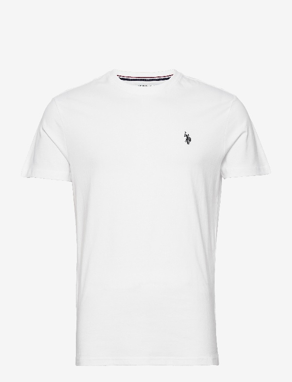 U.S. Polo T-Shirt Arjun T-skjorte herre, hvit
