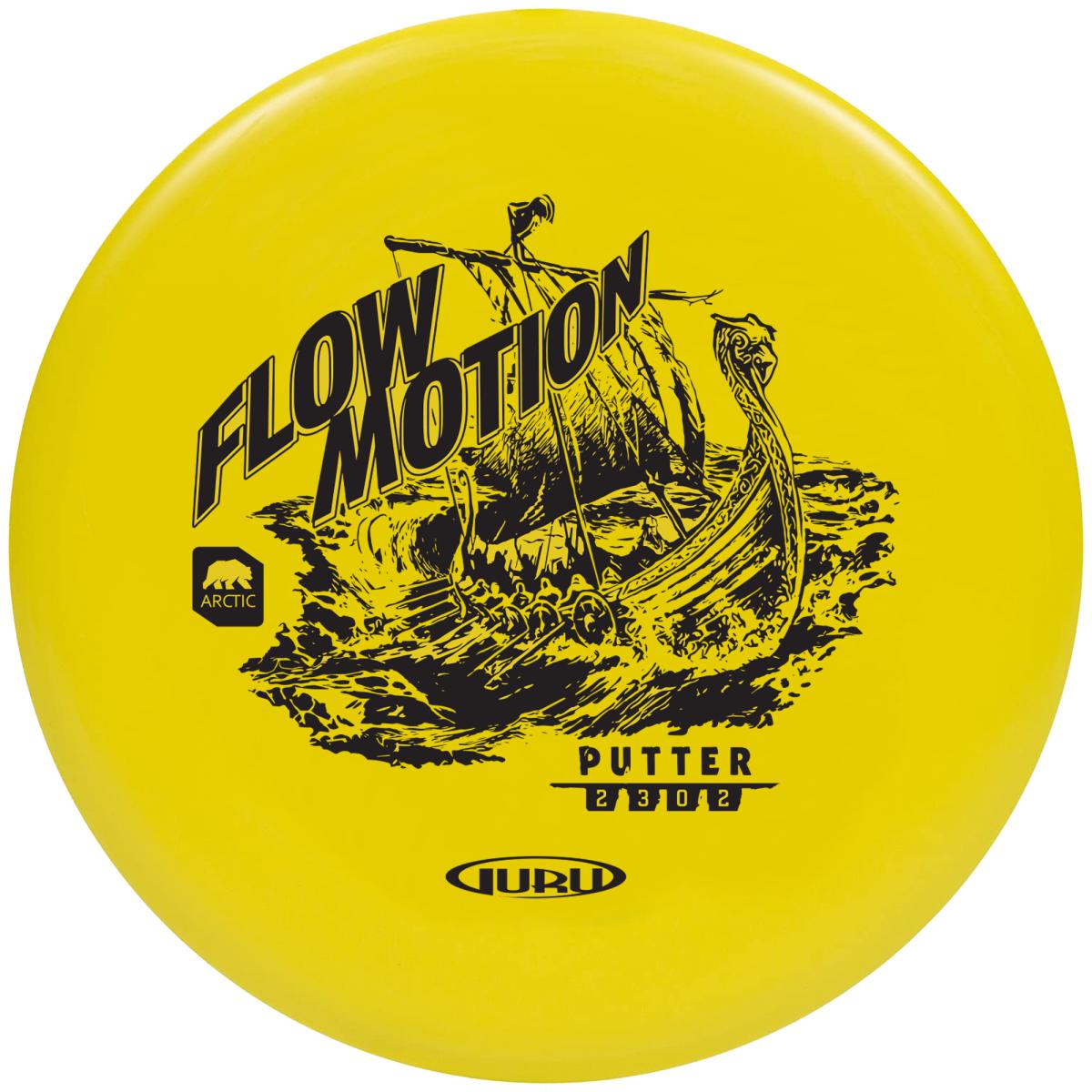 Guru  Arctic Line Putter Flow Motion, 150-165g Gul