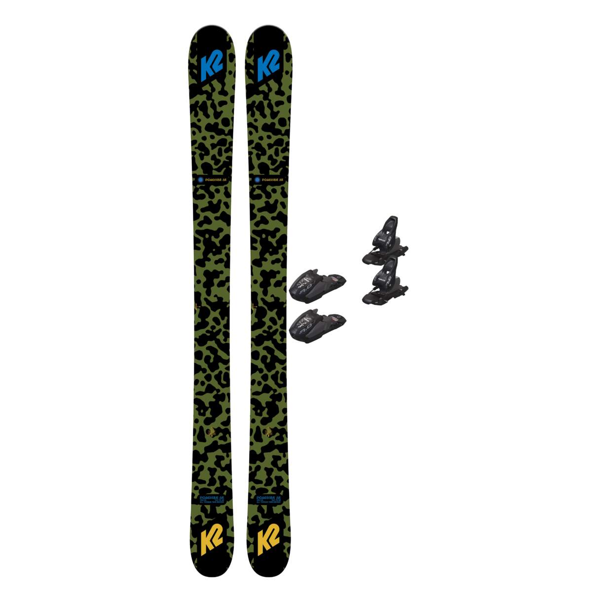 K2  Poacher Jr m/binding (109-149 cm)