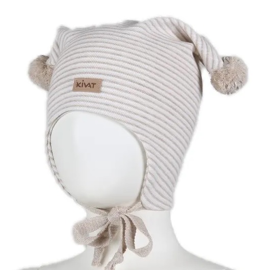 Kivat Knytelue Beige striper