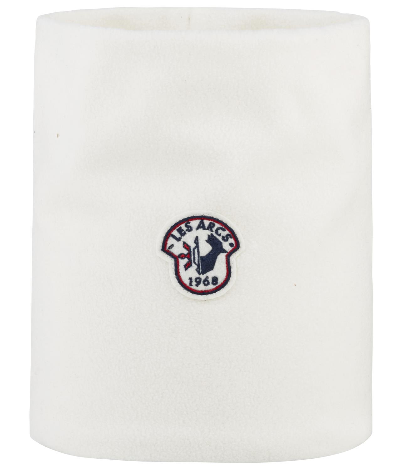 Les Arcs Hals Fleece, hvit