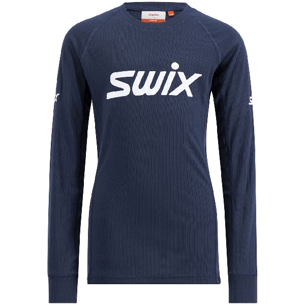 Swix Racex Classic Long Sleeve Junior, dark navy
