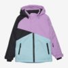 Color Kids Jacket Colorblock, aqua