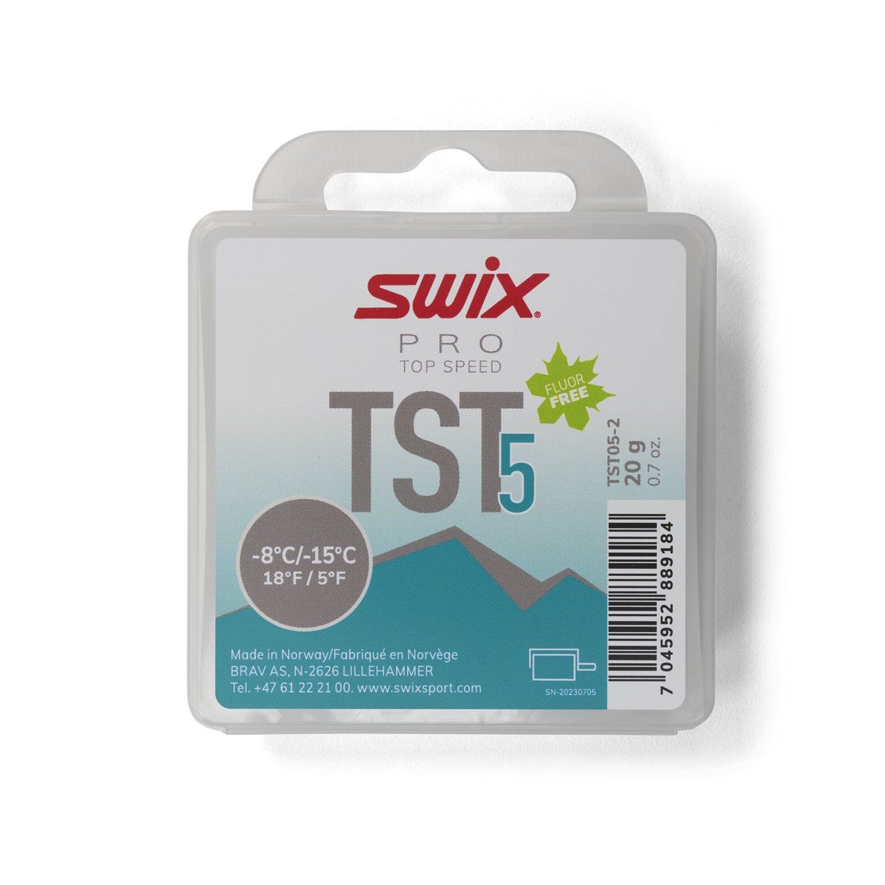 Swix  Ts5 Turbo Turquoise, -8 °C/-15°C, 20g