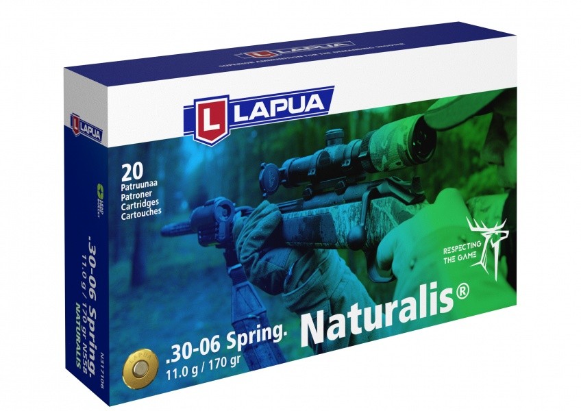 Lapua Naturalis .30-06 11.0g 20 stk