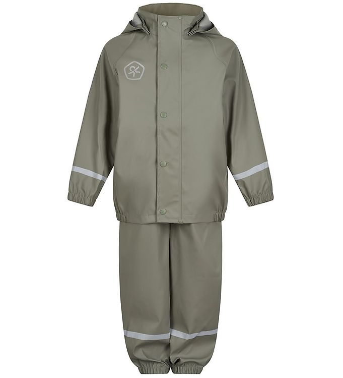 Color Kids Regnsett, grønn