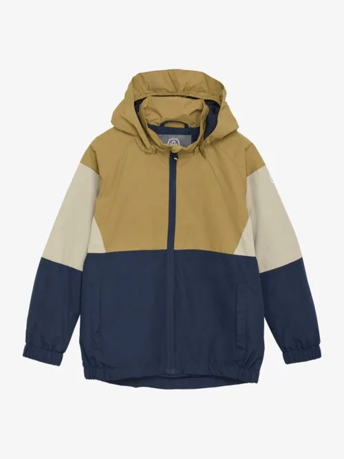 Color Kids Colorblock skalljakke, fennel seed