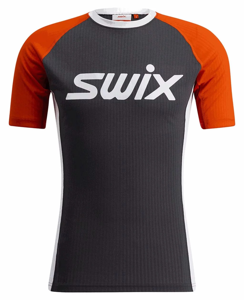 Swix  Racex Classic Short Sleeve M, magnet/ fiery red