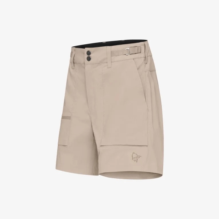Norrøna Femund Light Cotton shorts W, pure cashmere