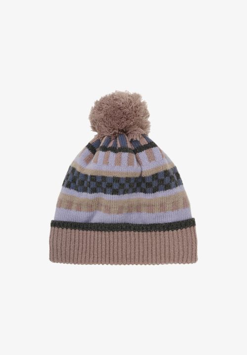 Color Kids Beanie W.Pattern