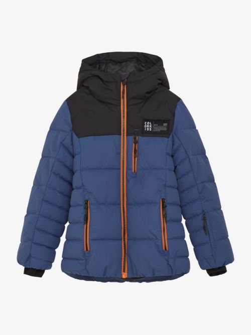 Color Kids Ski Jacket Quilt Stitch Seams