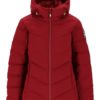 Twentyfour  Finse Origin Dunjakke Dame, vinrød