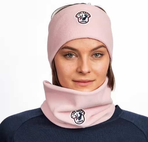 Les Arcs Pannebånd Fleece, rosa