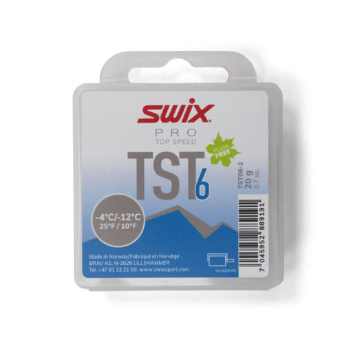 Swix  Ts6 Turbo Blue, -4°C/-12°C, 20g