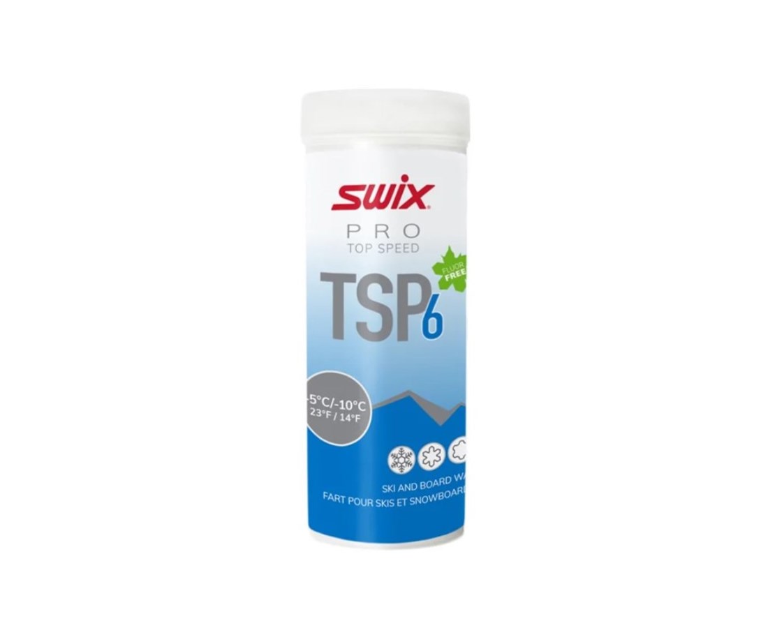 Swix  Tsp6 Blue, -5°C/-10°C, 40g