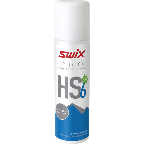 Swix  Hs6 Liq. Blue, -4°C/-12°C, 125ml