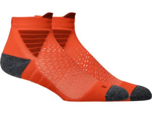 Asics Fujitrail Quarter Sock, Nova Orange