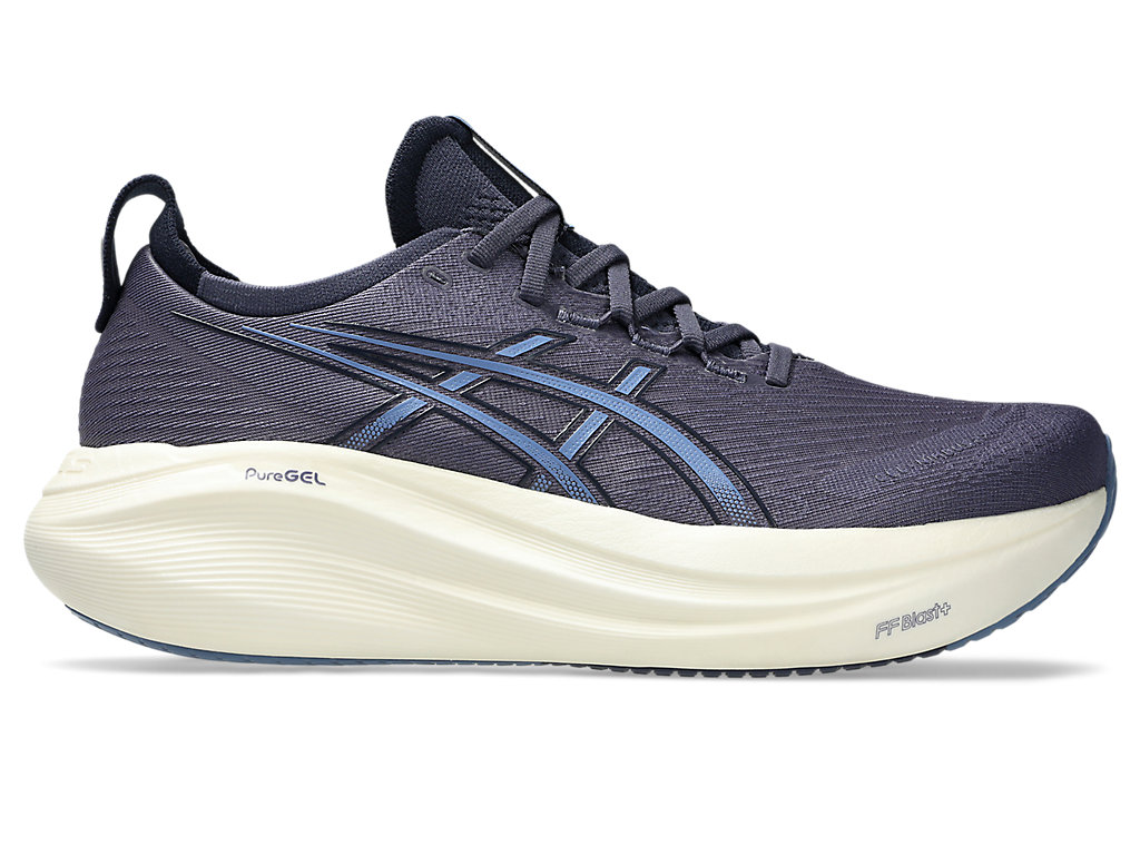 Asics Gel-Nimbus 27 herre, Indigo fog/ Denim blue