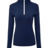 WoolLand  Dagali top halfzip woman