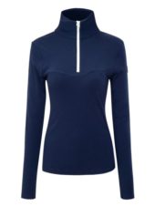 WoolLand  Dagali top halfzip woman