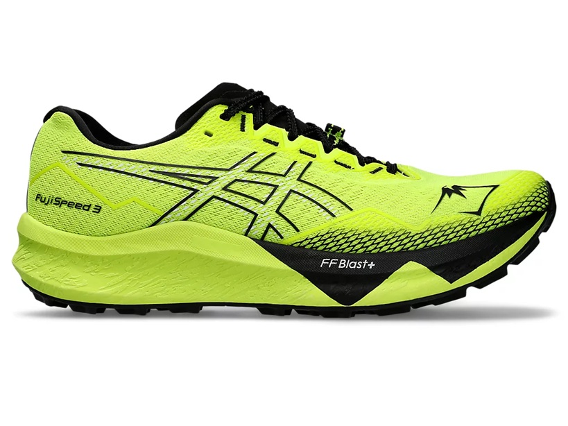 Asics  Fujispeed 3, safety yellow/ black