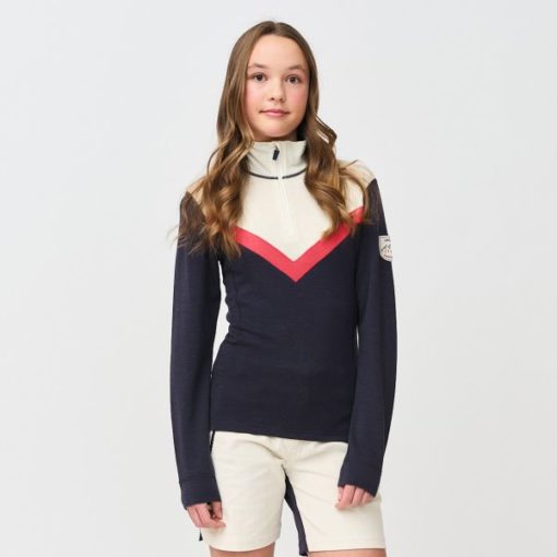 Skogstad  J Gausta Merinoull Blanding Half-Zip